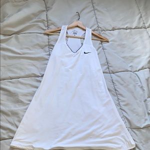 White nike tennis dress